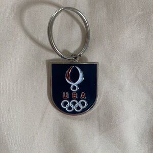 Aminco Silver Metal Keychain Tag
